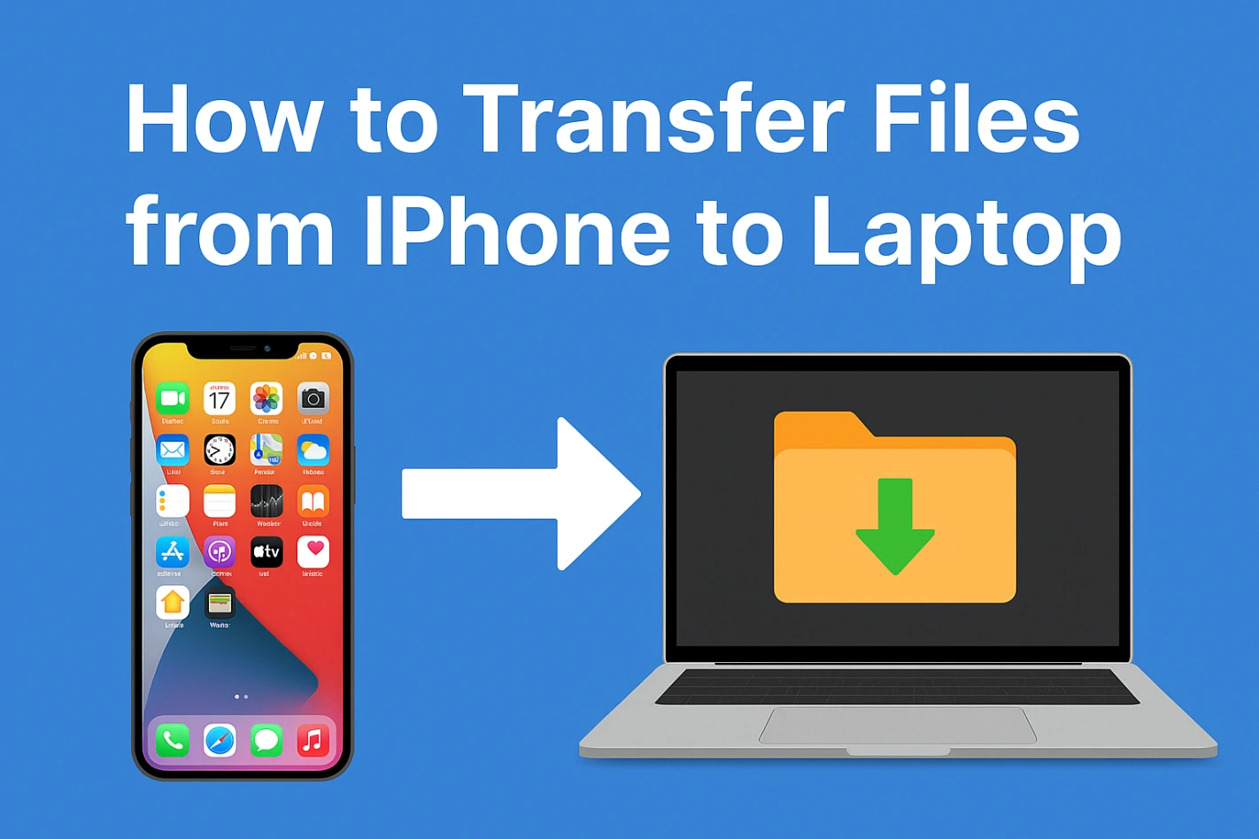Transfer Files from iPhone to Laptop