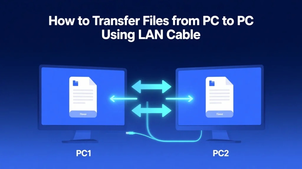 Transfer Files from PC to PC 